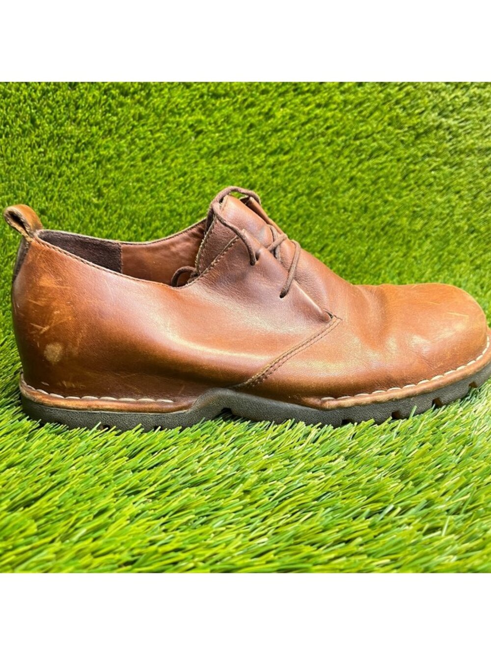 Cole Haan‎ Country Mens Size 10 Brown Casual Classic Leather Oxford Chukka Shoes